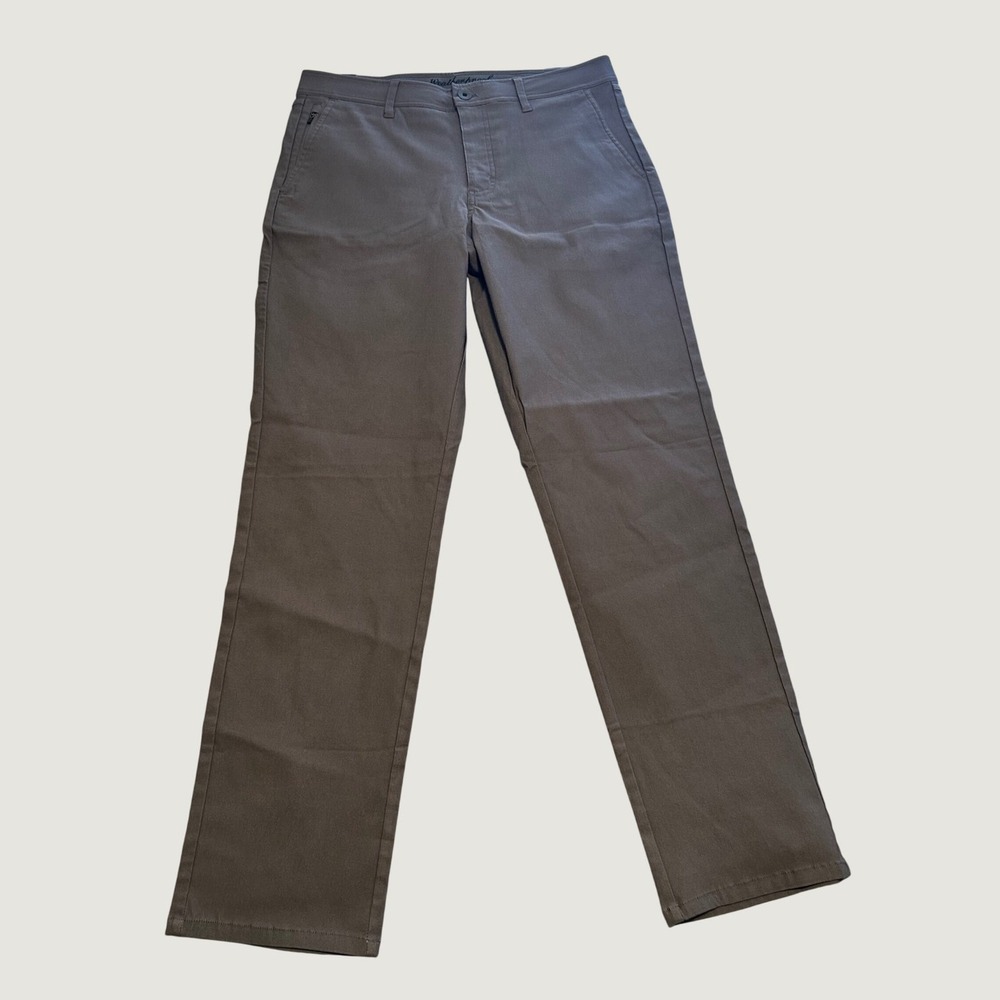 Weatherproof Vintage Tech Pant Mens 34x32 Gray New Stretch Water Resistant